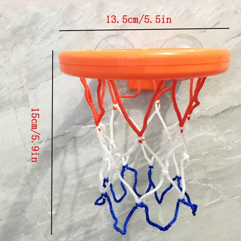 Suction Cup Bathroom Basketball Frame Play Water Toys for Kids