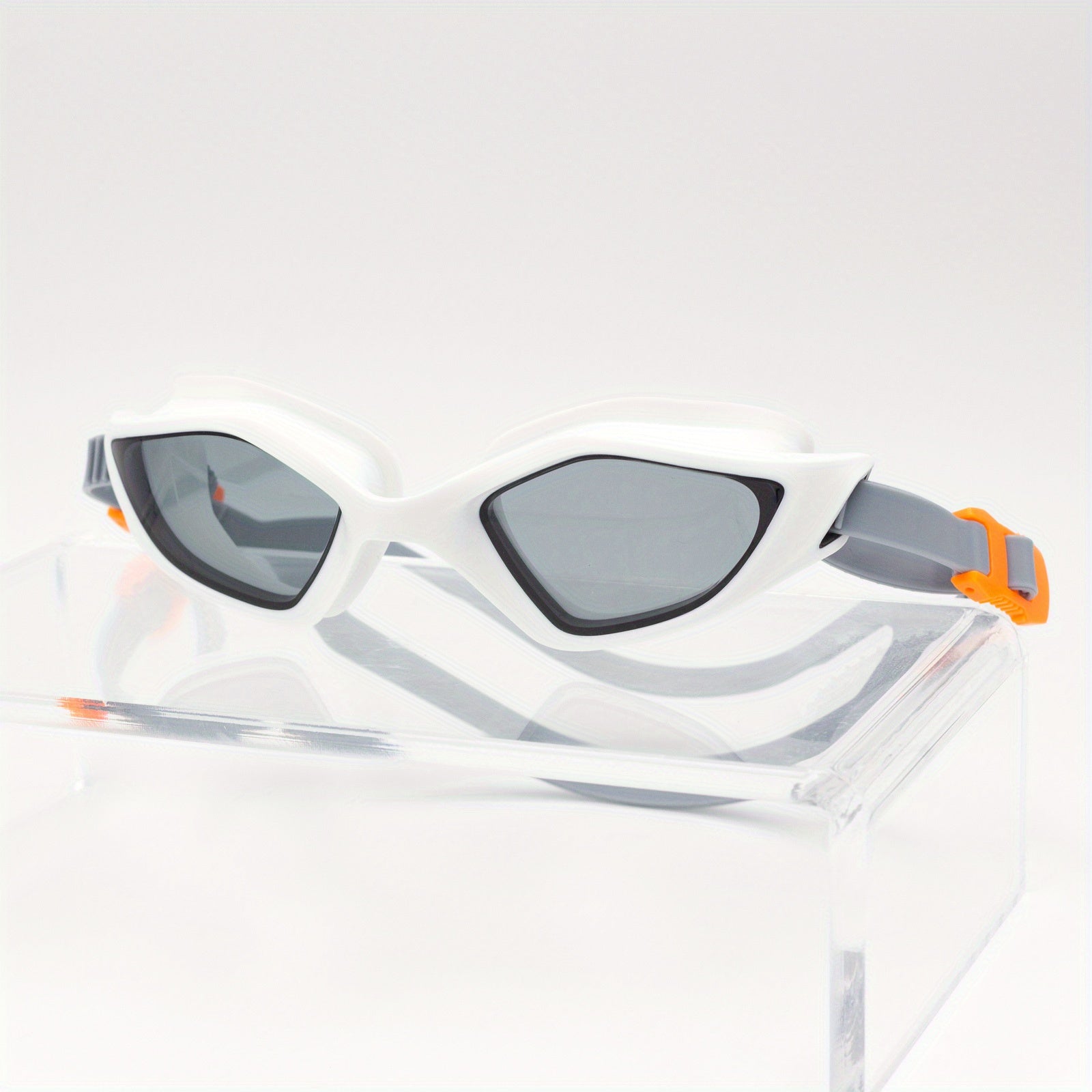 Swimming Goggles Anti Fog UV Protection Wide View Waterproof Glasses