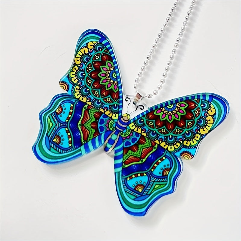 Bohemian Butterfly Hanging Ornament