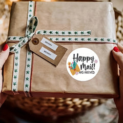 60pcs Hello Mail Gift Wrapping Sticker Party Birthday Decoration