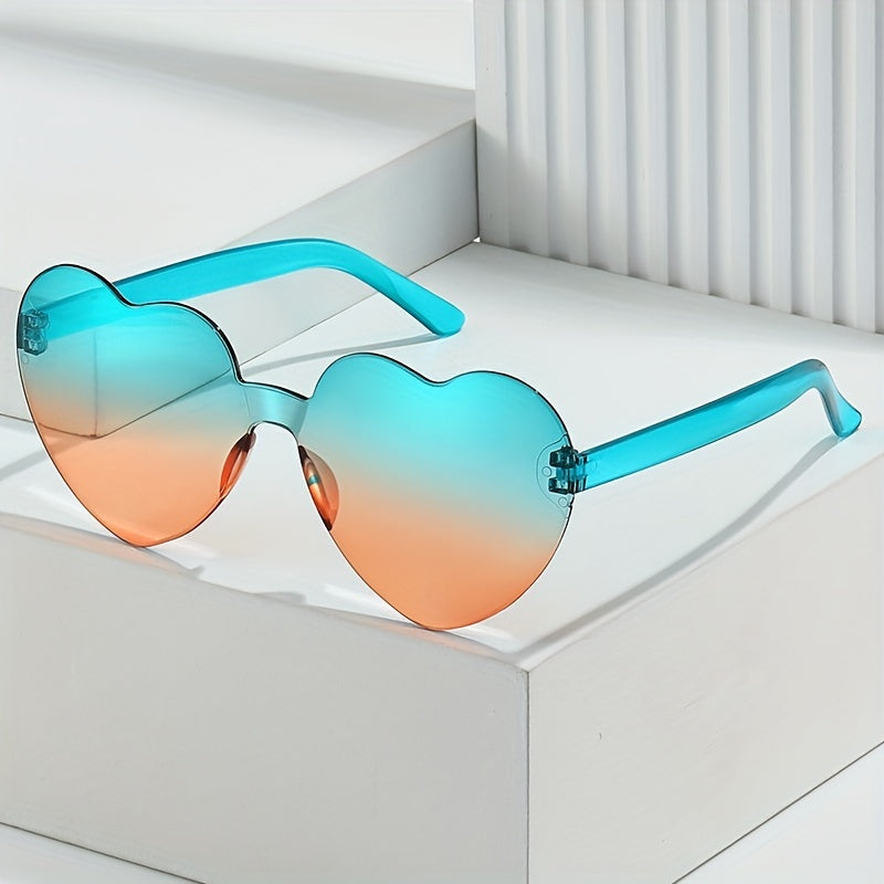 Boys Heart Frame Sunglasses UV Protection Sunshade Summer Kids Accessories