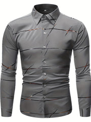 Men's Navy Slim Shirt