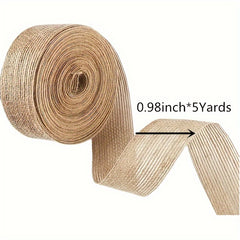 Burlap Ribbon 5Yards 10Yards 2.98inch Wedding Crafts DIY Hemp Rope Ribbon