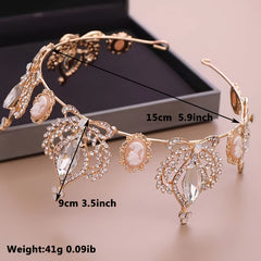 Rhinestone Tiara Crown Headband Bride Wedding Prom Hair Accessory