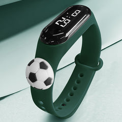 Kids Sport Bracelet LED Digital Watch Soccer Ball Detail