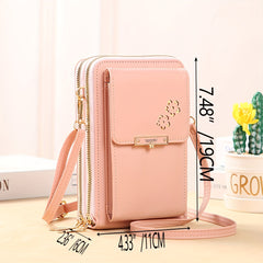 Women's Shoulder Phone Bag Coin Purse Wallet