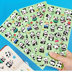 3D Panda Bubble Stickers Decorative Stickers