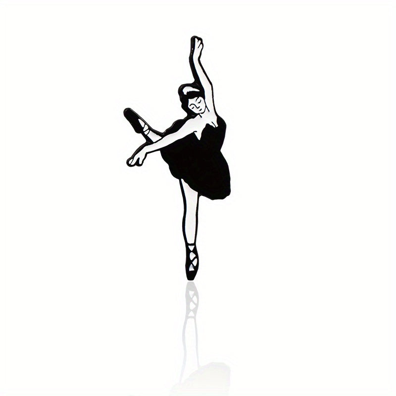 Bunny Ballet Dancer Pin for Girls