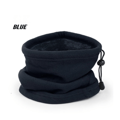 Men's Winter Thick Fleece Knit Neck Warmer for Outdoor Activities