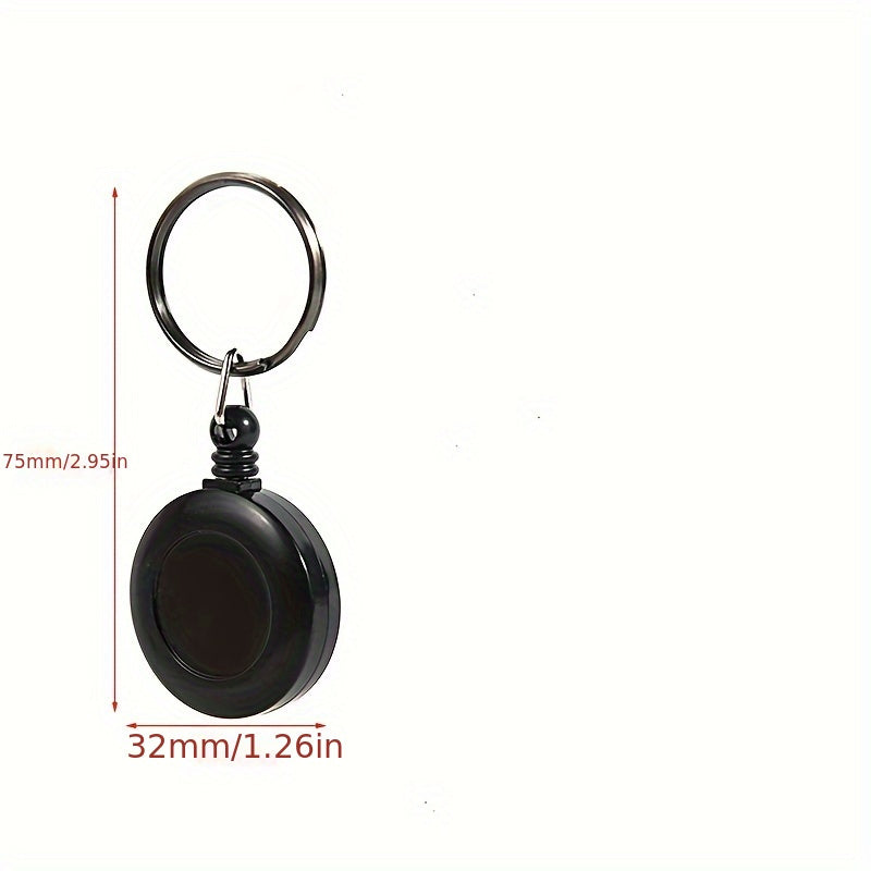Retractable Keychain Anti-lost Key Chain Buckle for Outdoor Camping