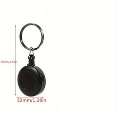 Retractable Keychain Anti-lost Key Chain Buckle for Outdoor Camping