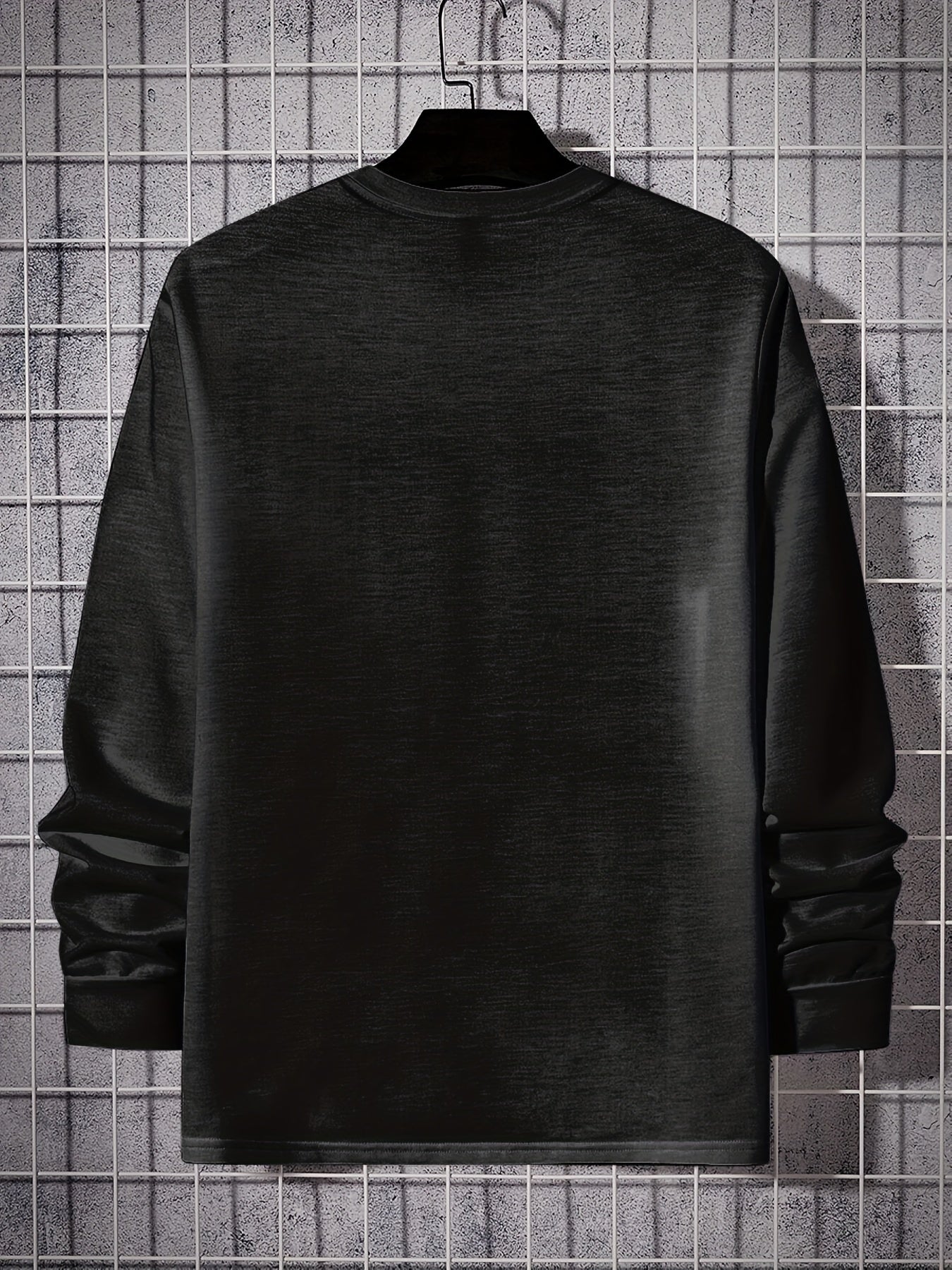 Skull 3D Print Men's Long Sleeve T-shirt Autumn Tees