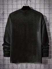 Skull 3D Print Men's Long Sleeve T-shirt Autumn Tees