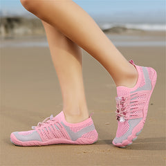 Women's Mesh Breathable Water Shoes Quick Drying Anti cut Beach Shoes