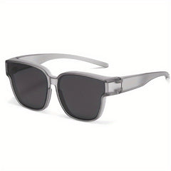Polarized Wrap Around Fit Over Sunglasses for Men Women UV400