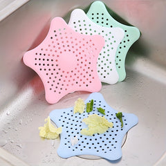 Hair Catcher Shower Drain Cover Easy Installation Prevent Clogs Kitchen Bathroom