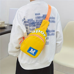 Kids Casual Chest Bag Coin Wallet Shoulder Bag for Boys & Girls