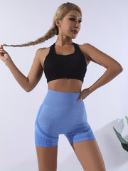 High Waist Yoga Shorts Sports Workout Running Biker Shorts