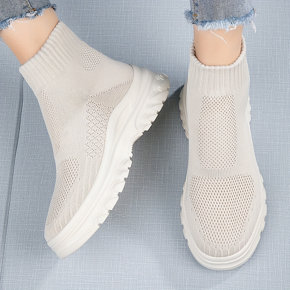 Men's Slip on Sock Sneakers Lightweight Athletic Shoes