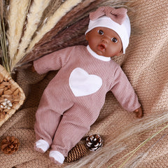 WERFLOT 16 inch Reborn Youngsters Doll Realistic Soft Body Lifelike Doll