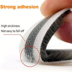 Adhesive Seal Strip for Windows & Doors, Soundproof