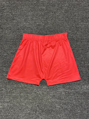 Letter Print Skinny Biker Shorts for Women