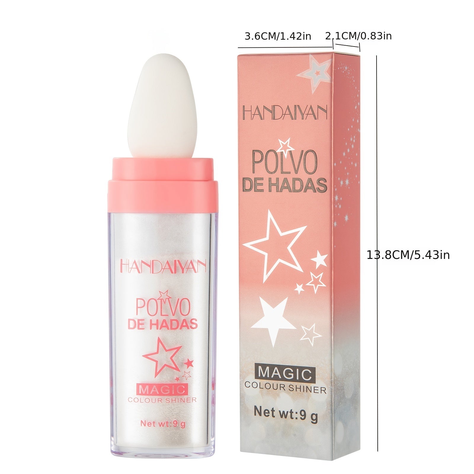 Matte Highlight Powder for Face & Body 3D Effect Repair & Hair Highlighting