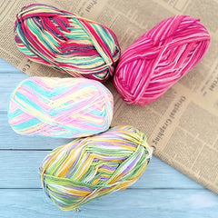 Gradient Yarn 100g Soft Yarn for Crocheting & Knitting DIY Doll Sweater Scarf