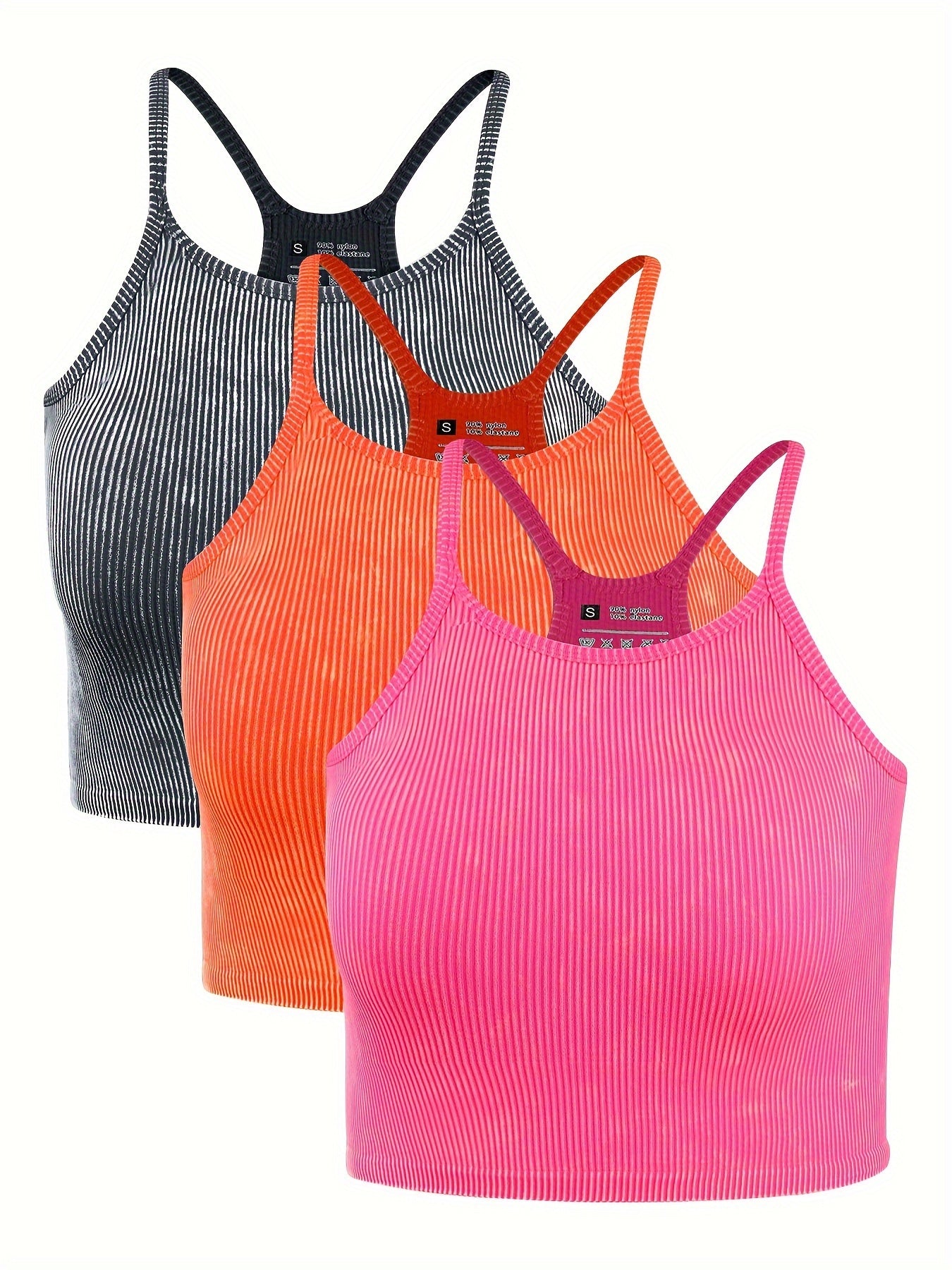 Yoga Sleeveless Crop Tank Top Women's Activewear