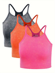 Yoga Sleeveless Crop Tank Top Women's Activewear