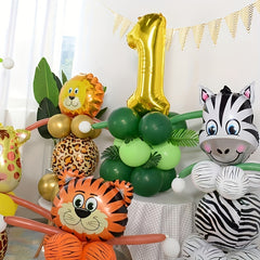 4D Forest Animal Balloon Set - Party Decoration Balloon Set
