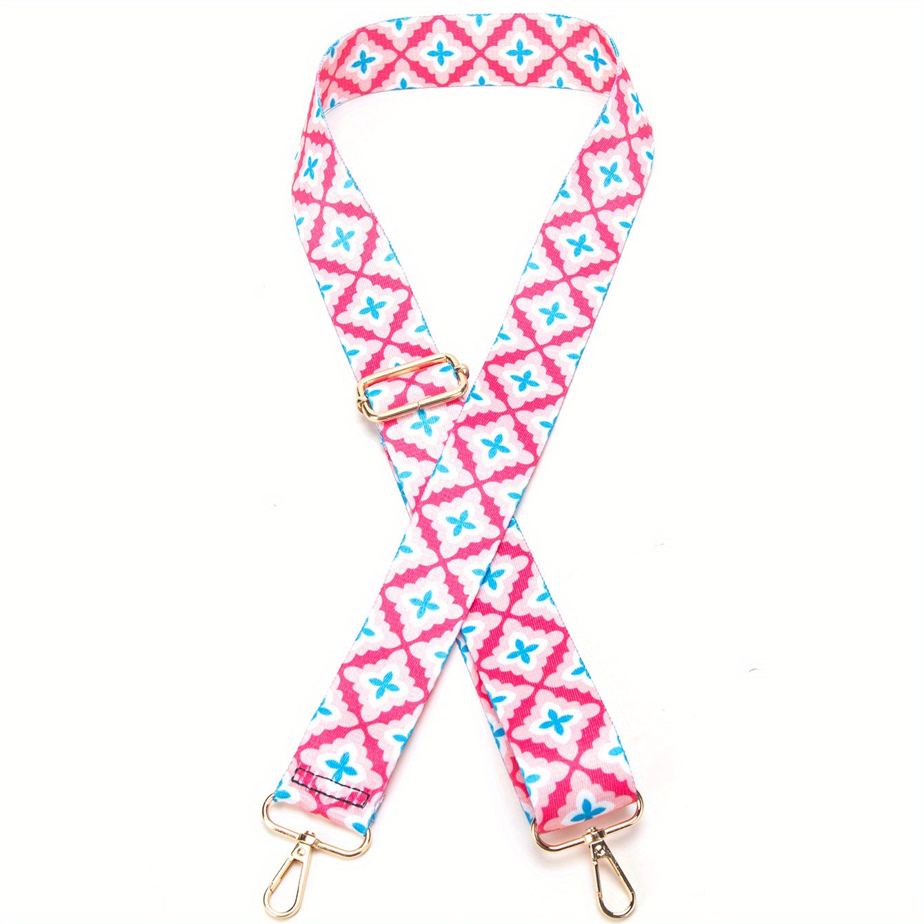 Rainbow Colorful Shoulder Strap Ethnic Style Replacement Purse Belt