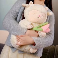 2 Size Tulip Wool Plush Toy Plush Sheep Buddy Plush Toy Lamb Toy Plush Lamb