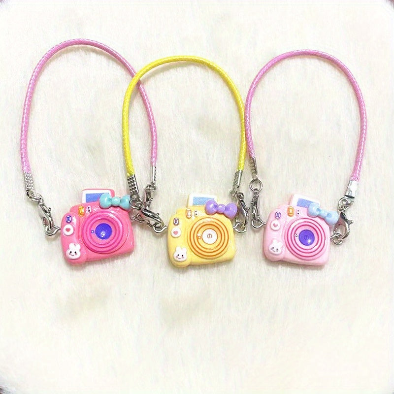 Dollhouse Cartoon Camera Neck Accessory for Dolls