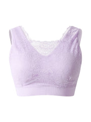 Wireless Lace Bralette: Comfortable & Stylish Tank Bra