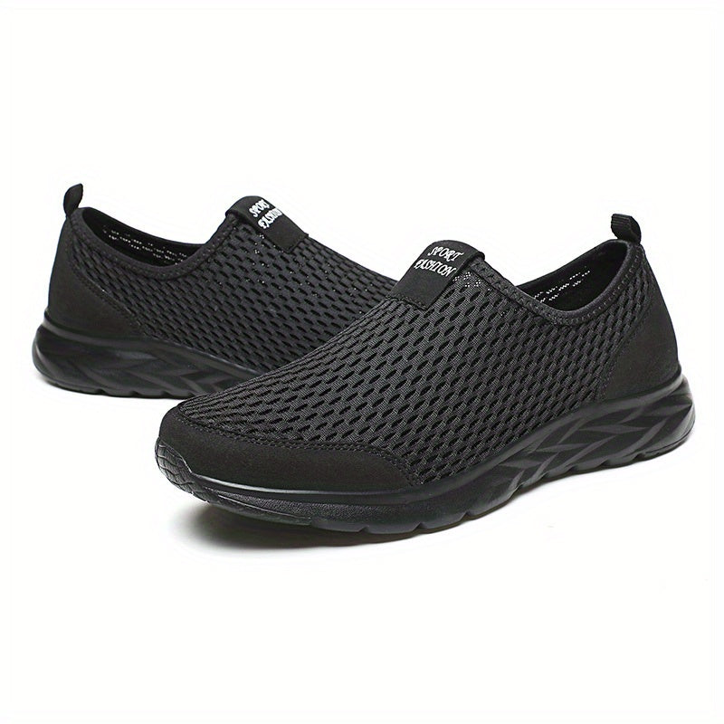 Mesh Slip On Walking Shoes Lightweight Breathable Sneakers Women