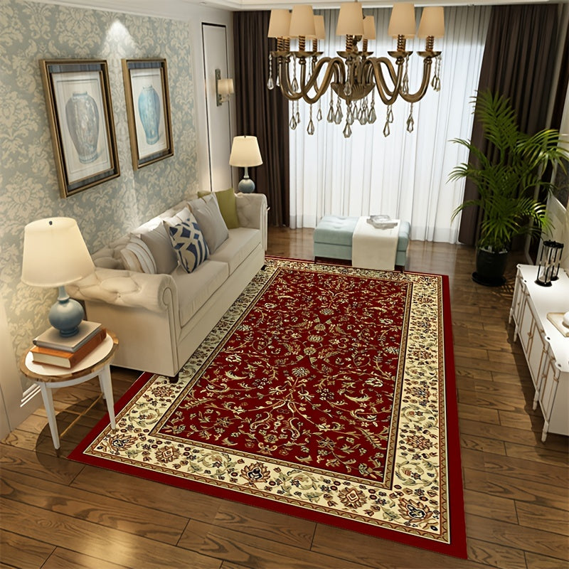 European Style Modern Geometric Area Rug Light Color