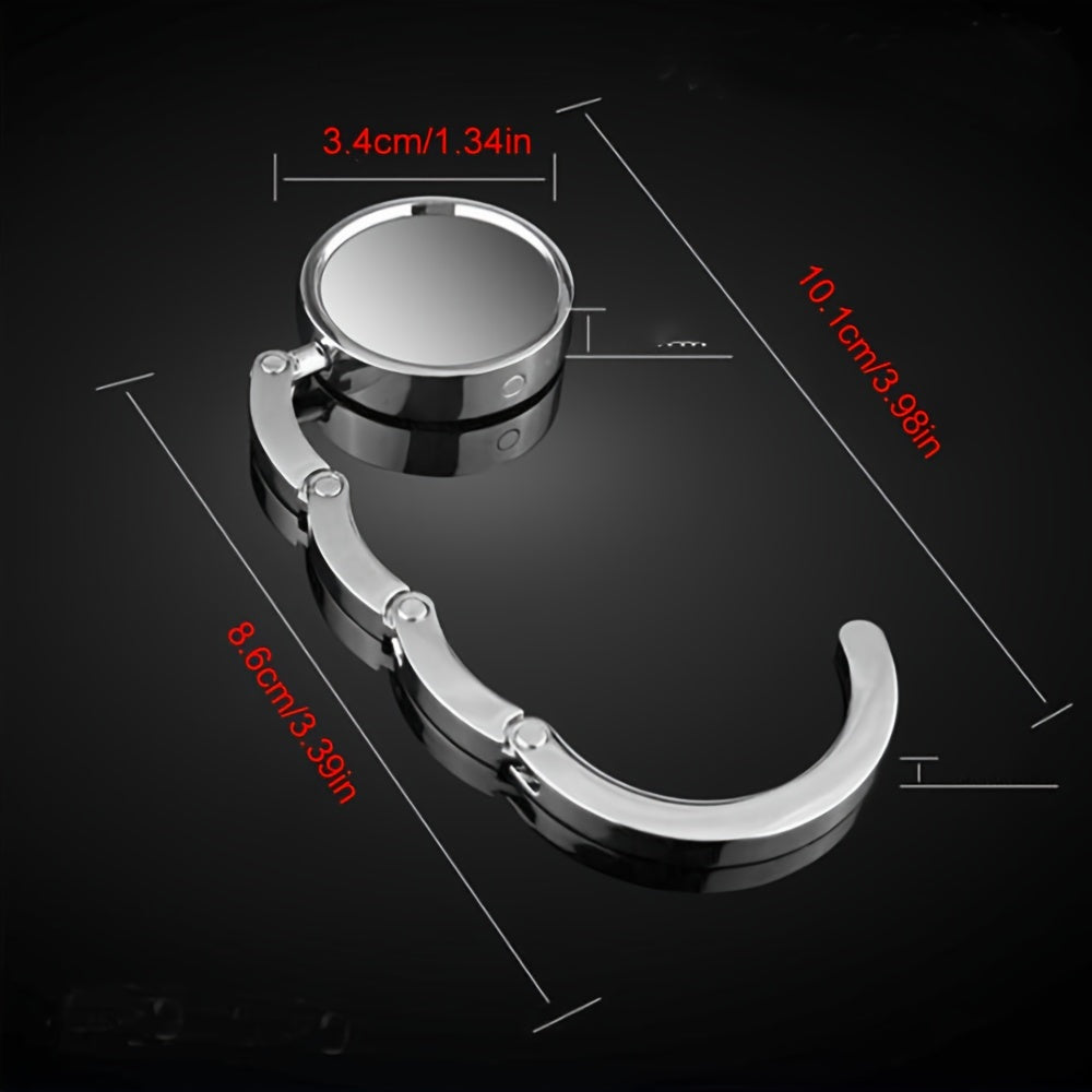 Portable Folding Hook Table Side Bag Hanger