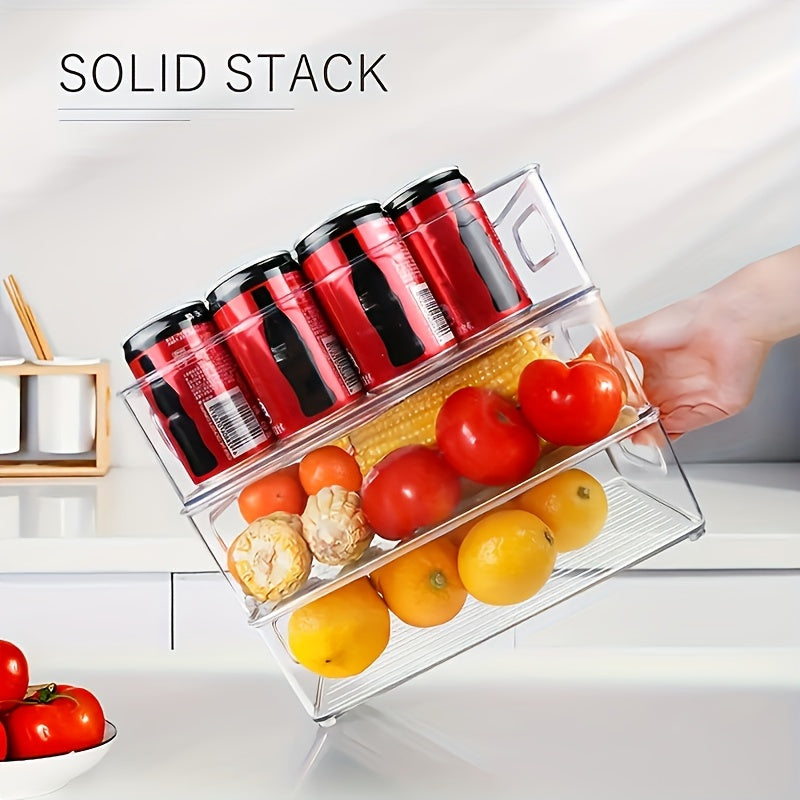 Refrigerator Food Storage Rack Organizer Bins Clear Room Decor Home Decor