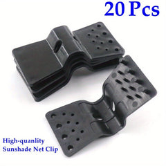 20pcs Sunshade Net Clips Greenhouse Film Clip Fasteners Garden Tools
