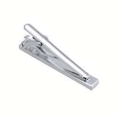 Men's Formal Necktie Clip Heavy Duty Metallic Tie bar for Wedding Business