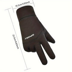 Non slip Winter Cycling Gloves Touch Screen Fishing Outdoor Sports Gloves