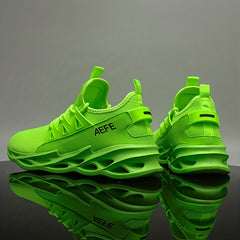 Men's Slip on Blade Sneakers Breathable Athletic Shoes
