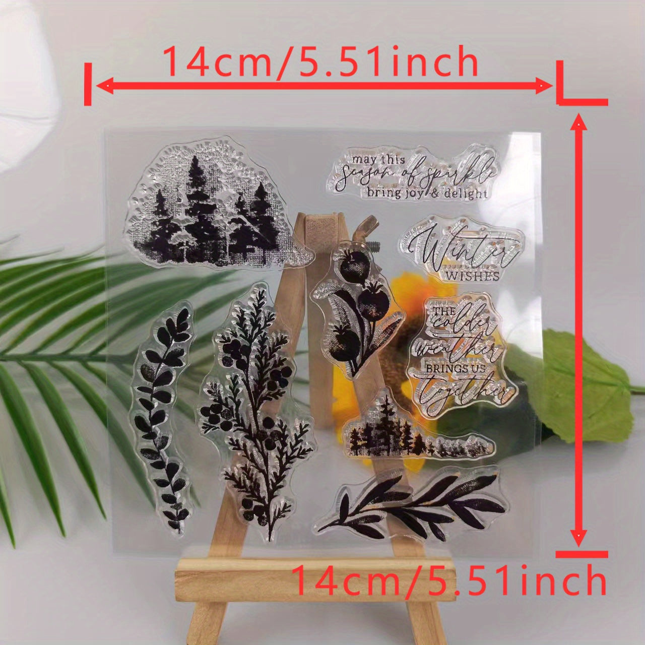 Tree Grass Metal Cutting Dies and Stamps for Scrapbooking