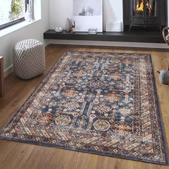 European Rug Modern Minimalist Light Geometric Machine Washable Non Shedding