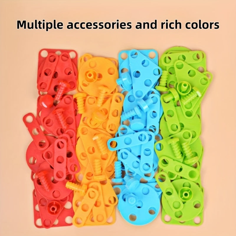Kids' Playhouse DIY Screwdriver Toolbox Toy