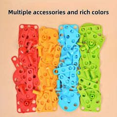 Kids' Playhouse DIY Screwdriver Toolbox Toy