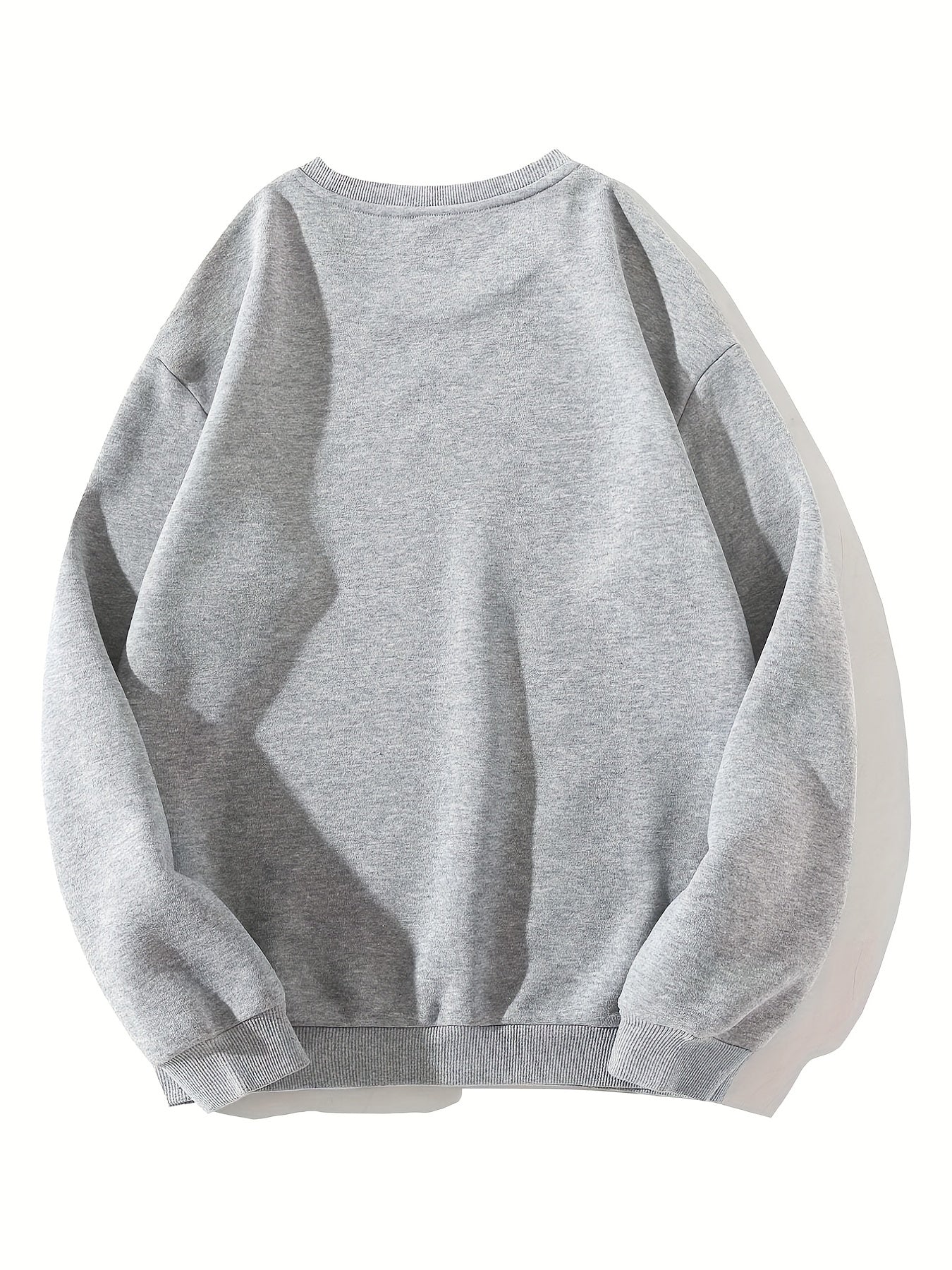 Coconut Tree Graphic Long Sleeve Sweatshirt for Women