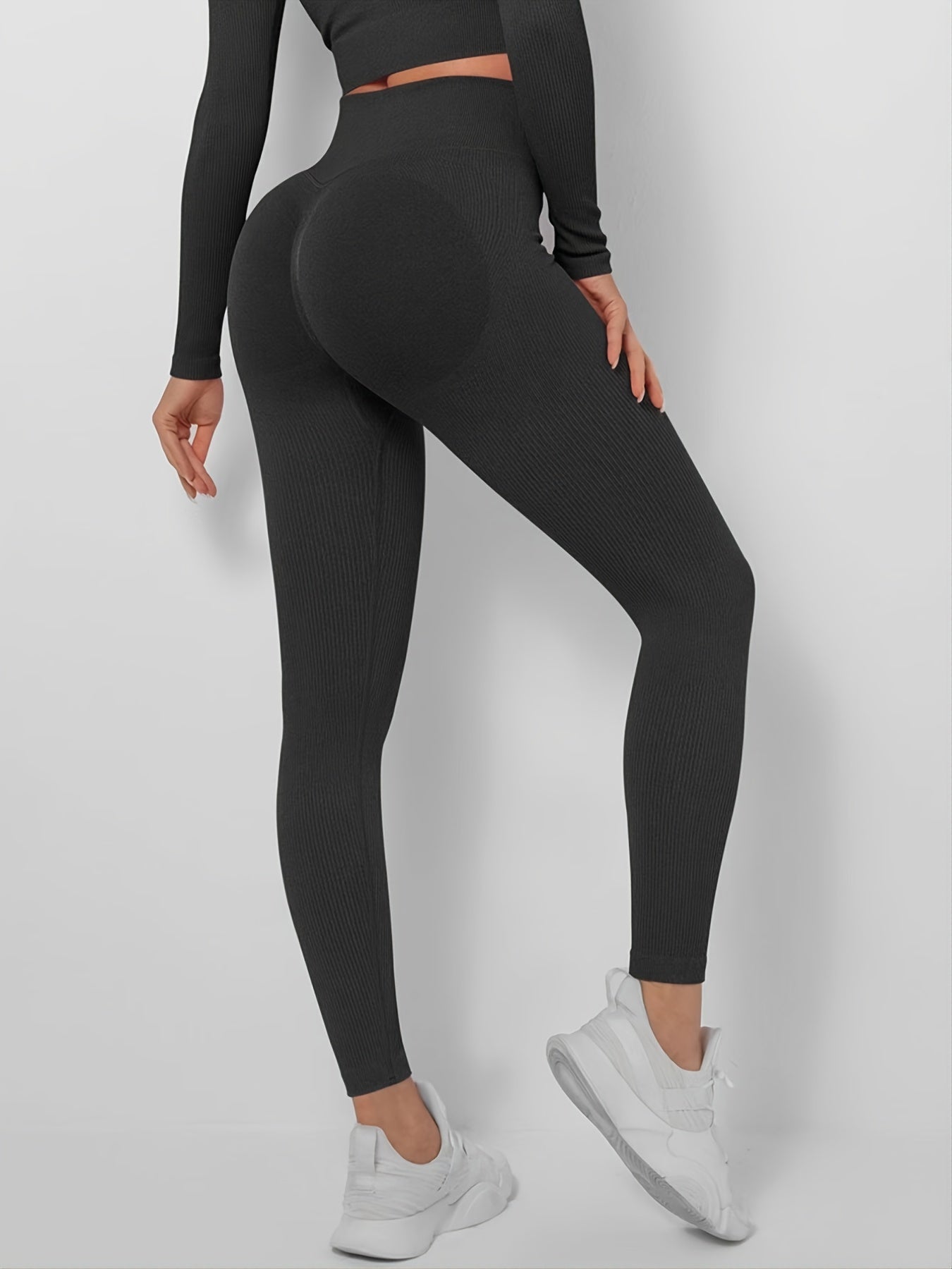 High Waist Yoga Pants Running Leggings Fitness Stretch Sports