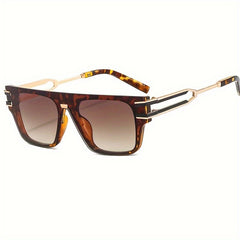 Men's Square Frame Sunglasses UV Protection